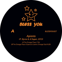 Load image into Gallery viewer, Artist: Apiento &amp; Co.
Title: The Orange Place
Label: Bless You
Cat: BLESSYOU027
Format: 12&quot;
Available at MUSENKI
