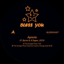 Load image into Gallery viewer, Artist: Apiento &amp; Co.
Title: The Orange Place
Label: Bless You
Cat: BLESSYOU027
Format: 12&quot;
Available at MUSENKI
