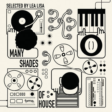 Artist: Lea Lisa / Various  Title: Many Shades of House Format: Gatefold 2 x LP Label” Favorite France Cat: FVR 192 ムセンキ: RELEASED 8th April 24 Available at Musenki Records.