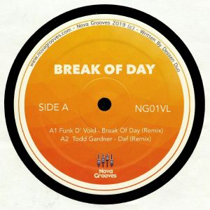 Artist: Dessen Dou Title: Break of Day ( Todd Gardner & Funk D’ Void remix)  Label: RH Store Cat NO: NG 01VL Format:  Import 12”