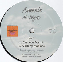 Load image into Gallery viewer, Artist: Mr Fingers Title: Amnesia  Label: Alleviated Records Cat: ML9002LP Format: 3 x Vinyl, 12&quot;, Album, Limited Edition, Reissue Genre: Deep House Available to order at Musenki.co.uk   Copyright © – Alleviated Records &amp; Music Manufactured By – Clone Distribution Distributed By – Clone Distribution Composed By, Recorded By, Mixed By, Producer, Executive Producer – Larry Heard
