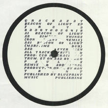 Load image into Gallery viewer, Artist: Crackazat Title: Beacon of Light EP Label: Freerange Format: limited hand-stamped 12&quot; 
