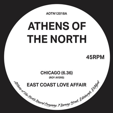 Artist: East Coast Love Affair Title: A Side Chigago Title B Side: Back on You ( Feat Crystal Winds) Cat: AOTN 12018 Format : Limited 12” Vinyl available at Musenki.co.uk