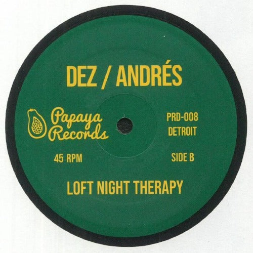 Artist: Dez / Andres Title: Danceteria Label: Papaya Detroit Format: 12